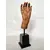 Foto de um(a) Escultura Hand, da categoria de Escultura. Escultura de mão em resina com pintura envelhecida e base em madeira. Peça única pelo designer marcelus ribas. A: 36... Mostrado de uma perspectiva diferente. Vendido no marketplace Trésors.
