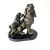 Foto de um(a) Escultura Mamãe e Filhote Basset, da categoria de Escultura. Escultura mamãe basset com filhote, em poli resina italina com pátina bronze oxidada, base em granito preto polido com... Vendido no marketplace Trésors.
