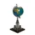 Foto de um(a) Globo Leões, da categoria de Globos. Globo em metal niquelado com dois leões na base e madeira. A: 29cm D: 10cm peso: 660g. Vendido no marketplace Trésors.