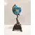 Foto de um(a) Globo Terrestre Robalo e Imbuia, Peça Única, da categoria de Globos. Globo terrestres de mesa: base em imbuia com pés de garra, tendo como haste um robalo em latão com pátina bronze. Globo... Mostrado de uma perspectiva diferente. Vendido no marketplace Trésors.