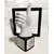 Foto de um(a) Escultura Joinha, da categoria de Escultura. Escultura em porcelana branca com base em madeira ebanizada com gravuras antigas de quiromancia peça única pelo designer... Mostrado de uma perspectiva diferente. Vendido no marketplace Trésors.