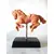 Foto de um(a) Escultura Equina, da categoria de Escultura. Escultura equina em técnica mista (patina e terracota) com base em madeira. A = 21cm L = 21cm Peso = 642g. Mostrado de uma perspectiva diferente. Vendido no marketplace Trésors.