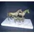 Foto de um(a) Escultura Equina, da categoria de Escultura. Escultura equina em antimônio com pátina bronze, década de 1940, com base em mármore carrara. Restauro pelo designer... Mostrado de uma perspectiva diferente. Vendido no marketplace Trésors.