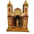 Foto de um(a) Oratório de Mesa Nossa Senhora Das Graças, Minas Gerais, Década de 1990, da categoria de Objetos religiosos e espirituais. Oratório de mesa em gesso policromado e com imagem da n. S. Das graças em resina policromada. Fachada de uma igreja barroca... Vendido no marketplace Trésors.