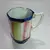 Foto de um(a) Caneca em Porcelana Isabelina Policromada, da categoria de Canecas. Caneca em porcelana isabelina policromada, com defeito de fábrica na borda. A: 9m / Diâmetro: 6cm peso: 168g. Mostrado de uma perspectiva diferente. Vendido no marketplace Trésors.