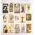 Foto de um(a) Coleção Santinhos Católicos, Decada de 1950, da categoria de Objetos religiosos e espirituais. Coletânea de santinhos católicos dos anos 1950 L: 10 cm em média A: 5,5 cm em média. Mostrado de uma perspectiva diferente. Vendido no marketplace Trésors.