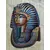 Foto de um(a) Papiro Tutankhamon Anos 80, da categoria de Pinturas. Papiro com imagem do faraó tutankhamon ou tutancâmon comprado no cairo durante a década de 1980. *** não acompanha moldura... Mostrado de uma perspectiva diferente. Vendido no marketplace Trésors.