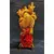Foto de um(a) Escultura Coração, Peça Única, Anos 2000, da categoria de Escultura. Escultura coração: em resina folhada a ouro e envelhecida, detalhe da abelha em latão oxidado, base em acrílico âmbar com... Mostrado de uma perspectiva diferente. Vendido no marketplace Trésors.