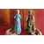 Foto de um(a) Biscuit Italiano Santini 90'S, da categoria de Modelos e estatuetas. Casal de camponeses em biscuit policromado italiano marca: santini, made in italy Medem: A 18,5cm / L 7cm / P 6 cm... Mostrado de uma perspectiva diferente. Vendido no marketplace Trésors.