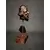 Foto de um(a) Fragmento Rosto Masculino, da categoria de Escultura. Fragmento de escultura de um rosto masculino em gesso com acabamento em bronze envelhecido e base em madeira e couro... Mostrado de uma perspectiva diferente. Vendido no marketplace Trésors.