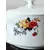 Foto de um(a) Sopeira Porcelana Branca Brasileira Srs, Década de 1970, da categoria de Terrinas de sopa. Sopeira em porcelana branca com motivo floral, 2 alças e abertura na tampa para a concha, característico dos anos 1970. Da... Mostrado de uma perspectiva diferente. Vendido no marketplace Trésors.
