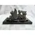 Foto de um(a) Escultura em Resina Italiana, Década de 1990, da categoria de Escultura. Escultura retratando quatro meninas em resina italiana com pátina bronze oxidada, base em madeira ebanizada e marmorizada.... Mostrado de uma perspectiva diferente. Vendido no marketplace Trésors.