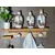 Foto de um(a) Cabideiro em Madeira e Detalhes em Porcelana, da categoria de Cabideiros e porta-chapéus. Cabideiro de parede em madeira natural com ganchos em porcelana e um em metal que é móvel. Com prateleira e suporte para um... Mostrado de uma perspectiva diferente. Vendido no marketplace Trésors.