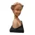 Foto de um(a) Busto Feminino anos 2000, da categoria de Escultura. Busto feminino em técnica mista com pátina terracota e base em granito ebanizado, década de 2000 peça única pelo designer... Vendido no marketplace Trésors.