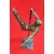 Foto de um(a) Escultura Cinética Inglesa, Anos 2000, da categoria de Escultura. Escultura cinética expressa a arte do movimento em resina com pátina cobre, base em granito preto e hastes em ferro. Obra... Mostrado de uma perspectiva diferente. Vendido no marketplace Trésors.