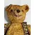 Foto de um(a) Teddy Bear Astracã, Década de 1950, da categoria de Bichos de pelúcia. Urso dos anos 1950 revestido de astracã com enchimento de palha, couro e com olhos de vidro. Uma peça colecionável. A: 76 cm... Mostrado de uma perspectiva diferente. Vendido no marketplace Trésors.