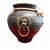 Foto de um(a) Vaso Leões em Terracota, da categoria de Vasos. Vaso em terracota ebanizado e envelhecido. Dois leões em latão nas laterais e uma corda de algodão completa a peça com seu... Vendido no marketplace Trésors.