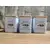 Foto de um(a) Latas Café, Biscoito e Açúcar, da categoria de Organizadores. Combo de latas para biscoito, açúcar e café. Com tampa também em metal com estampa estio madeira. A: 14 cm L: 10,5 P: 10,5... Mostrado de uma perspectiva diferente. Vendido no marketplace Trésors.