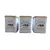 Foto de um(a) Latas Café, Biscoito e Açúcar, da categoria de Organizadores. Combo de latas para biscoito, açúcar e café. Com tampa também em metal com estampa estio madeira. A: 14 cm L: 10,5 P: 10,5... Vendido no marketplace Trésors.