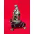 Foto de um(a) Escultura em Biscuit Bronze Oxidado, Década de 2000, da categoria de Escultura. Escultura em biscuit com pátina bronze oxidada e azinhavrada, base em madeira marmorizada com pés de latão com a mesma... Mostrado de uma perspectiva diferente. Vendido no marketplace Trésors.