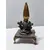 Foto de um(a) Escultura de Mesa Ponta de Lança e Anjos, Peça Única, Década de 2000, da categoria de Escultura. Escultura de mesa: ponta de lança em latão polido segurada por anjos de resina com pátina bronze oxidada, base em granito... Mostrado de uma perspectiva diferente. Vendido no marketplace Trésors.