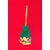 Foto de um(a) Vassourinha de Mesa, Década de 1940, da categoria de Outros objetos decorativos. Vassourinha de mesa com capa de feltro verde e aplicação de flores também em feltro, cerdas de sisal e cabo madeira... Mostrado de uma perspectiva diferente. Vendido no marketplace Trésors.