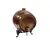Foto de um(a) Barril de Cobre Oxidado, Década de 1940, da categoria de Outros utensílios de bar. Barril de cobre oxidado, com suporte em latão ebanizado, década de 1940. Torneira é decorativa, mas não impedindo o uso.... Vendido no marketplace Trésors.