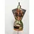 Foto de um(a) Manequim Frida Kahlo, por Marcelus Ribas, da categoria de Outros objetos decorativos. Manequim antigo feito em resina e pé de madeira e metal cromado, customizado com decoupage das obras da artista mexicana... Mostrado de uma perspectiva diferente. Vendido no marketplace Trésors.