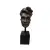Foto de um(a) Busto Frida Kahlo 00'S, da categoria de Escultura. Busto Frida Kahlo em técnica mista com pátina bronze oxidado e envelhecida, base cubo em madeira ebanizada peça única... Vendido no marketplace Trésors.