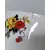 Foto de um(a) Sopeira em Porcelana Branca com Policromia Floral, Fabricante Srs, Década de 1960, da categoria de Terrinas de sopa. Sopeira em porcelana branca com policromia floral típica dos anos 1960, alças lisas e tampa com puxador e abertura para a... Mostrado de uma perspectiva diferente. Vendido no marketplace Trésors.
