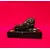 Foto de um(a) Troféu Leão do Ano, 71/72, da categoria de Escultura. Troféu Lions 1971/1972 - Leão do Ano. Em bronze com base de granito preto. A: 7 cm / L: 12 cm / P: 7,4 cm peso: 738 g. Mostrado de uma perspectiva diferente. Vendido no marketplace Trésors.