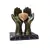 Foto de um(a) Escultura em Terracota, Peça Única, Década de 1990, da categoria de Escultura. Escultura em terracota com pátina bronze, coração em mármore e borda com folha de ouro, base em madeira marmorizada. Peça... Vendido no marketplace Trésors.