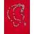 Foto de um(a) Rosário Década de 1940, da categoria de Objetos religiosos e espirituais. Rosário do anos 1940 com contas de lágrimas de Nossa Senhora, entremeio com nossa senhora das graças e finaliza com medalha... Mostrado de uma perspectiva diferente. Vendido no marketplace Trésors.
