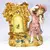 Foto de um(a) Antiga Floreira Escultura Bibelô Biscuit Alemão Art Nouveau, da categoria de Escultura. Antiga e delicada floreira, escultura em Biscuit alemão, estilo Art nouveau, início do século XX. Pintado à mão com filetes... Mostrado de uma perspectiva diferente. Vendido no marketplace Trésors.