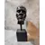 Foto de um(a) Busto Masculino 00'S, da categoria de Escultura. Busto masculino em técnica mista com pátina preta craquelada e base em madeira ebanizada, década de 2000 peça única pelo... Mostrado de uma perspectiva diferente. Vendido no marketplace Trésors.