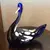 Foto de um(a) Antiga Escultura Peso De Papel Cisne Em Cristal De Murano, da categoria de Pesos de papel. Murano italiano. Medidas 13x13cm. Mostrado de uma perspectiva diferente. Vendido no marketplace Trésors.