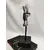 Foto de um(a) Escultura Torso Feminino em Alumínio, Década de 2000, da categoria de Escultura. Escultura torso feminino, fundido em alumínio, haste em vergalhão e base madeira, ambas ebanizadas, década de 2000. Material... Mostrado de uma perspectiva diferente. Vendido no marketplace Trésors.