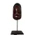 Foto de um(a) Máscara Africana em Madeira, da categoria de Modelos e estatuetas. Máscara africana esculpida em madeira com base também em madeira. Peso: 272g A: 32cm L: 11cm P: 8cm. Vendido no marketplace Trésors.