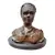 Foto de um(a) Escultura Feminina 00'S, da categoria de Escultura. Escultura feminina em técnica mista com pátina bronze oxidado e envelhecido, base elíptica em madeira ebanizada, década de... Vendido no marketplace Trésors.