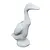 Foto de um(a) Antiga Escultura De Pato Em Porcelana Alemã Biscuit Branco, da categoria de Modelos e estatuetas. Antiga e graciosa escultura de pato em porcelana vitrificada alemã. Art Deco.Medidas 17x11cm. Vendido no marketplace Trésors.