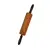 Foto de um(a) Rolo de Massa em Madeira Clara e Cedro, Década de 1980, da categoria de Outros utensílios. Rolo de massa em madeira clara e cabos móveis em cedro, década de 1980 resistente e pesada próprio para o uso. C rolo: 24... Vendido no marketplace Trésors.
