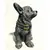 Foto de um(a) Bibelô cão Chihuahua Anos 70, da categoria de Modelos e estatuetas. Cachorro em gesso da raça chiuahua com colera de strass, década de 1970. A: 17 cm L: 9 cm P: 12 cm / peso: 718 g. Mostrado de uma perspectiva diferente. Vendido no marketplace Trésors.