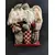 Foto de um(a) Três Reis Magos 90'S, da categoria de Arte têxtil. Os três reis magos em uma versão lúdica e feita com elementos têxteis e base e madeira, década de 1990 L: 27cm A: 18 cm P:... Mostrado de uma perspectiva diferente. Vendido no marketplace Trésors.