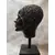 Foto de um(a) Busto Masculino 00'S, da categoria de Escultura. Busto masculino em técnica mista com pátina preta craquelada e base em madeira ebanizada, década de 2000 peça única pelo... Mostrado de uma perspectiva diferente. Vendido no marketplace Trésors.