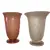 Foto de um(a) Antigo Par Vasos Satiné Art Deco Vidro Artístico Francês, da categoria de Vasos. Antigos e lindos vasos franceses em vidro artístico, ricamente moldado e prensando a ácido. Período Art Deco. Década de... Vendido no marketplace Trésors.