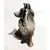 Foto de um(a) Bibelô cão Border Collie Anos 40, da categoria de Modelos e estatuetas. Cachorro da raça border collie em porcelana policromada em em tons de cinza, década de 1940.A: 14 cm / L: 11,5 cm / P: 8 cm... Mostrado de uma perspectiva diferente. Vendido no marketplace Trésors.