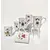 Foto de um(a) Canequinhas Garatujas, Anos 2000, da categoria de Canecas. Combo com seis canequinha em porcelana policromada com garatujas tendência nos anos 2000 e que ainda carrega o mesmo encanto... Mostrado de uma perspectiva diferente. Vendido no marketplace Trésors.