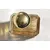 Foto de um(a) Garrafa Âmbar 70'S, da categoria de Garrafas, potes e jarros. Garrafa âmbar com pintura floral em dourado, década de 1970.A: 24,5 cm L: 11 cm P: 8 cm / peso: 765 g. Mostrado de uma perspectiva diferente. Vendido no marketplace Trésors.
