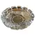 Foto de um(a) Antigo Lindo Cinzeiro Art Deco Cristal Francês Satiné, da categoria de Cinzeiros. Antigo e grande cinzeiro em grosso cristal francês, decoração de flores satiné. Art Deco.Altura 6cm Diâmetro 20cm. Vendido no marketplace Trésors.