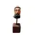 Foto de um(a) Escultura São Francisco, da categoria de Objetos religiosos e espirituais. Cabeça de são francisco em terracota policromada com base em madeira e haste em metal. Peça única pelo designer marcelus... Vendido no marketplace Trésors.